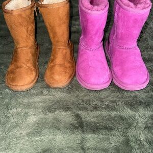UGG Kids Boots in Brown and Pink
